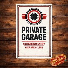 Bilingual No Parking Durable Metal Sign Weatherproof Aluminum 8x12