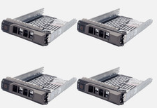 Lot 4 Dell 3.5" SAS SATA HotSwap Hard Drive Tray Caddy for 58CWC 058CWC Server