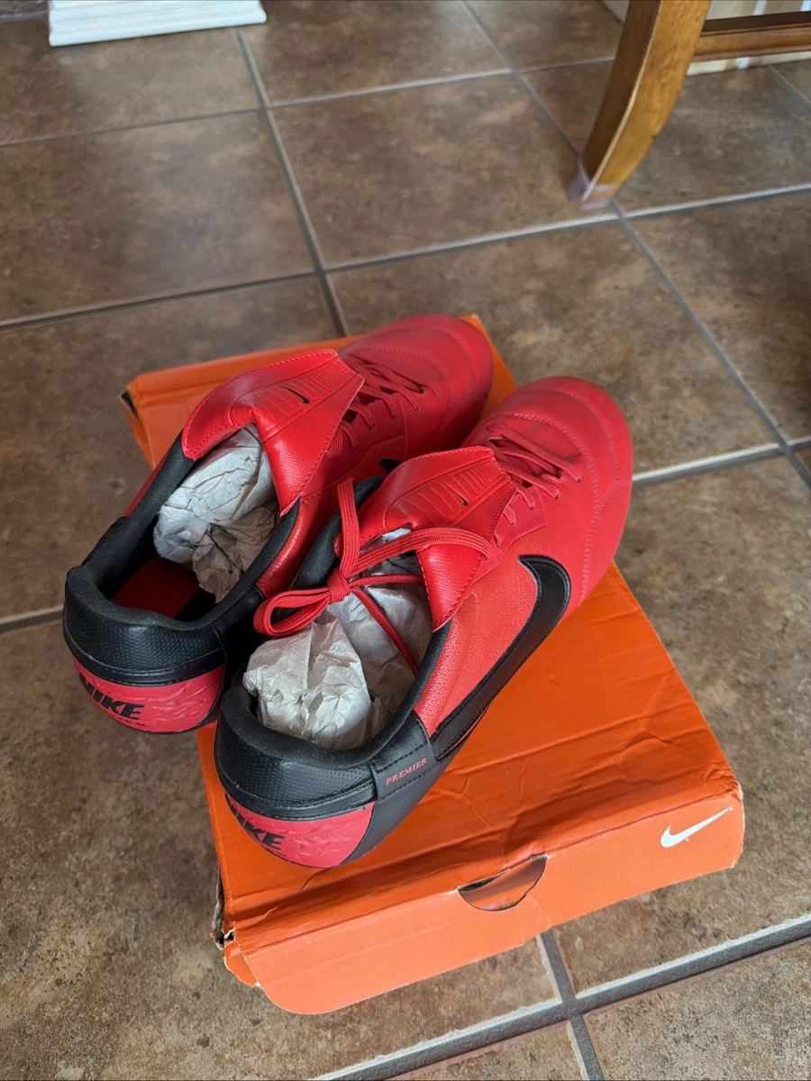 Preços baixos em Nike Premier 3 FG University Red Black | eBay