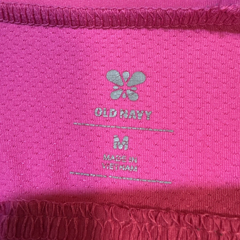 Camisa Pullover Antigua Azul Marino Para Mujer Activa Manga Larga Rosa Talla Pequeña Malla de Yoga Foto 4 de 4