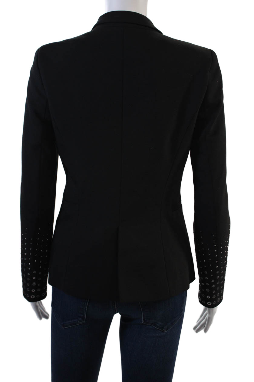 Zara Basic Womens Grommet Single Button Blazer Ja… - image 4