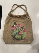 Hajek Hand Made Tote/Shoulder Bag Upcycled Denim/Upholstery Fabric