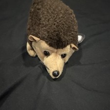 Ty Beanie Baby Spike the Hedgehog Plush with Heart Tag 1999 Ages 3+