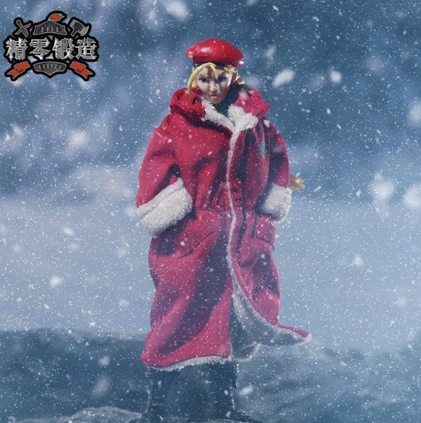 1/12 Custom Wired Coat For 6'' Street Fighter Cammy Action Figure