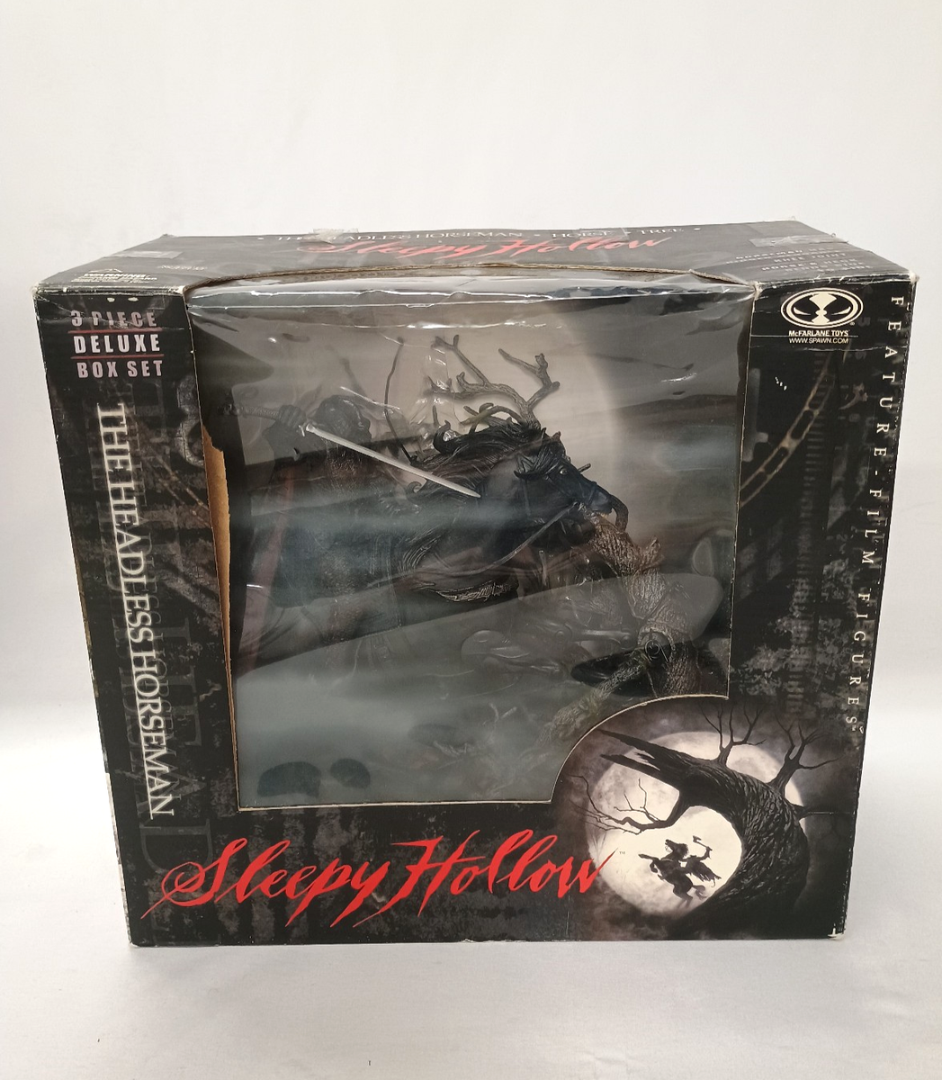 Sleepy Hollow フィギュア激レアDX BOX McFarlane Sleepy Hollow The Headless Horseman 3 piece Deluxe Box