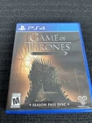 Game of Thrones: Season Pass Disc (Sony PlayStation 4, 2015)