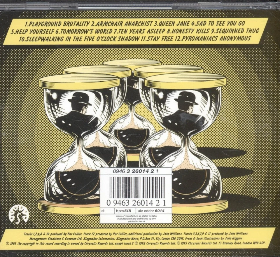 Kingmaker Schlafwandel CD Chrysalis 1993 094632601421 - Bild 2 von 3