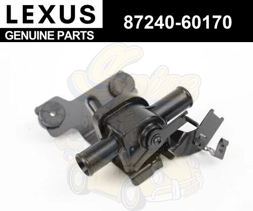 Toyota Land Cruiser 95-97 Lexus LX450 96-98 FZJ80 Original Heizungs-Wasserven...-image