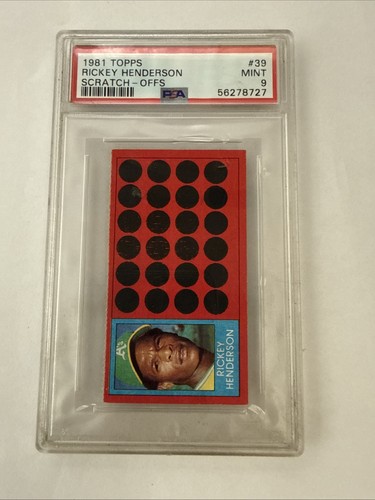 1981 Rickey Henderson #39