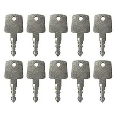 Replacement Ignition Keys for Roller Compactor Loade Item Package Quantity: 10