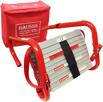 Retractable 3 Story Fire Escape Ladder, 25 Feet