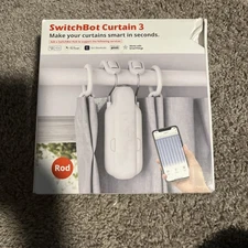 SwitchBot Curtain 3 Automatic Curtain Opener Bluetooth Remote Smart Control