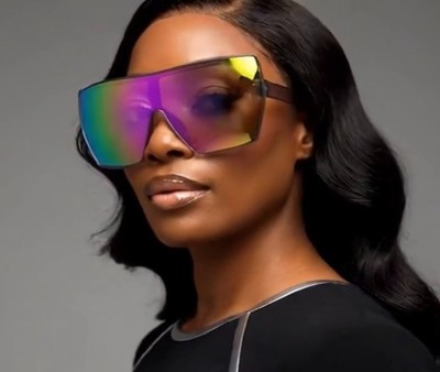 Fashion Sunglasses For Women Streetwear Party Shades Hip Hop Festival Oversized