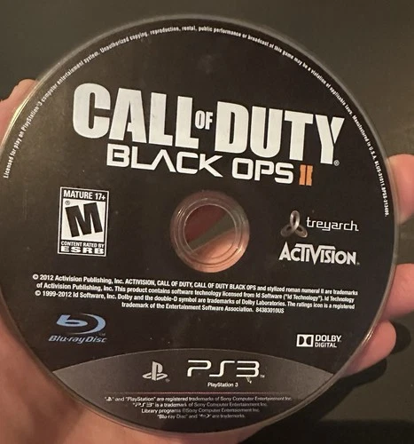 Call of Duty: Black Ops II 2 Sony PlayStation 3, 2012 PS3 - DISC ONLY!