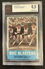 1963 Topps Buc Blasters BVG 6.5 #18 Clemente/Burgess/Stuart/Skinner