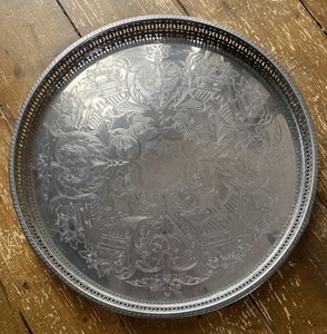 Falstaff Silver Plated Tray | eBay UK