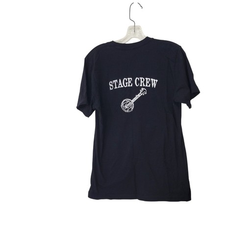 Clearwater Festival 2017 Stage Crew T-Shirt Black Royal Apparel M Cotton Blend U - Afbeelding 2 van 4
