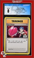 XY Black Star Promo Gym Badge XY207 Pokemon League CGC 8 on eBay