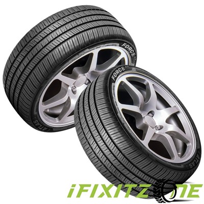 2 Atlas Force HP 185/65R15 88H Performance All Season 50,000 Mileage 700AA UTQG