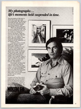 1978 Print Ad Nikon FM Camera My Photographs Life's Moments Held Suspended Time