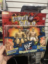 WWF WWE SummerSlam 99 Grudge Match Ken Shamrock vs BA Billy Gunn New BCA figures