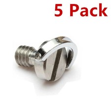 5PCS 1/4" D-Ring Camera Tripod Quick Release Plate Camera Screws Wholesale