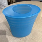 Tupperware Impressions Wine Cooler Ice Bucket 3442 - Blue