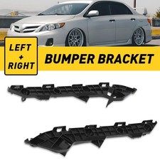 Bumper Bracket 2009-2013 For Toyota Set Corolla 2 of Left Rear Side Right