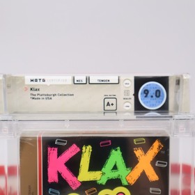 NES Nintendo KLAX - WATA PEDIGREE GRADED 9.0 A+! NEW & Sealed + V-Overlap Seam!