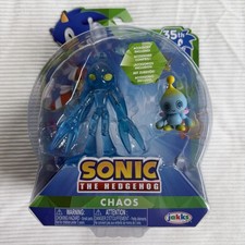 Figura Jakks Pacific 35 Aniversario Sonic The Hedgehog Chaos con Chao 4"