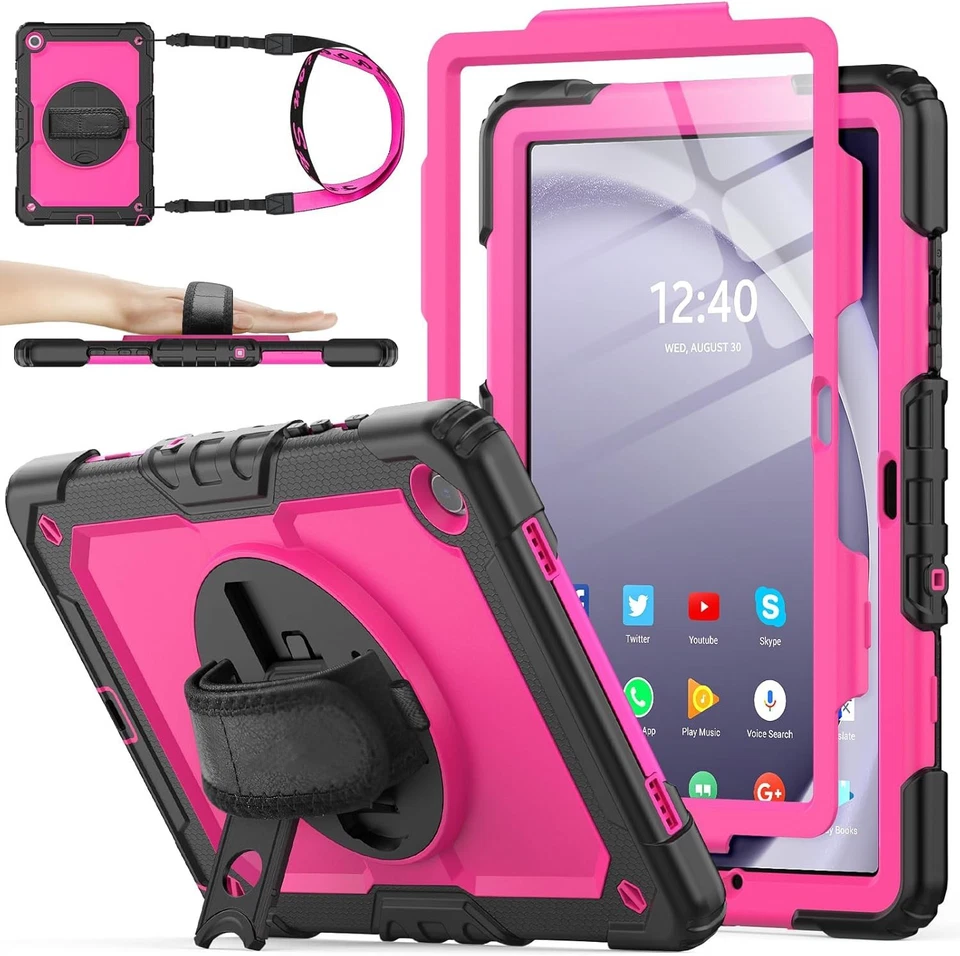 Rotating Case For Samsung Galaxy Tab A9 Plus/Tab A9+ 5G 11" Cover Kickstand - Image 4 of 4