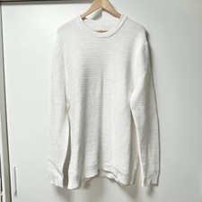 H M White Knit Sweater Size 105 Good Condition