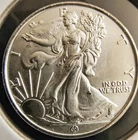 Walking Liberty 1/10 oz .999 Fine Silver Round Golden State Mint Fractional
