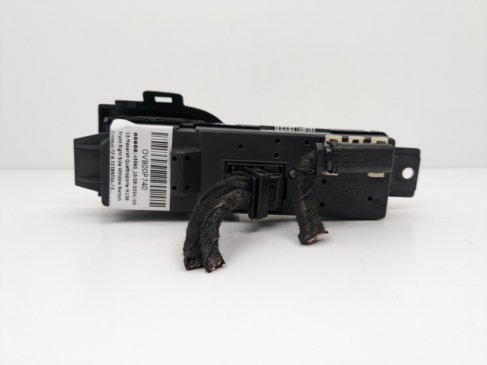 03-13 Maserati Quattroporte M139 Front Right Side Window Switch Control OEM