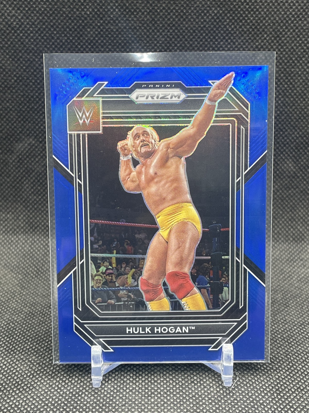 2023 Panini Prizm WWE Hulk Hogan #195 Blue 195/199