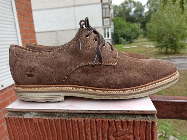 Men Timberland Heels Brown Suede 45
