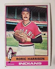 1976 Topps Baseball Card 547 Roric Harrison Cleveland Indians 