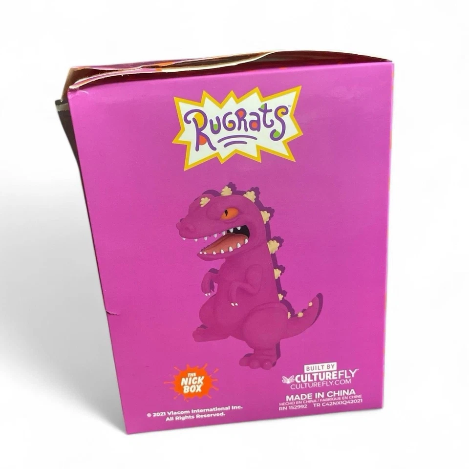 Figura Vinilo Variante Reptar Coleccionable. Rugrats Nickelodeon. Foto 2 de 4