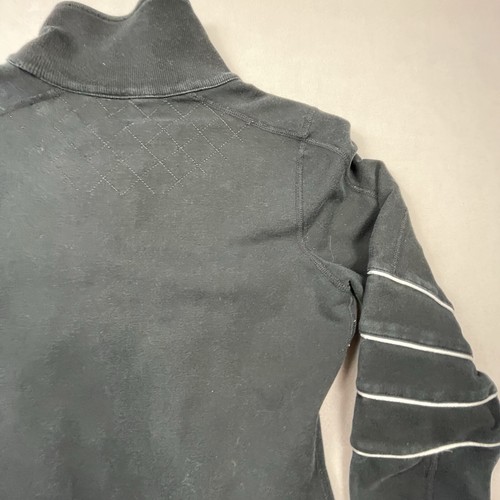 Vintage Lululemon Mogul Womens Jacket 6 Black Yoga Satin Ribbon Full Zip RARE - Picture 16 of 18