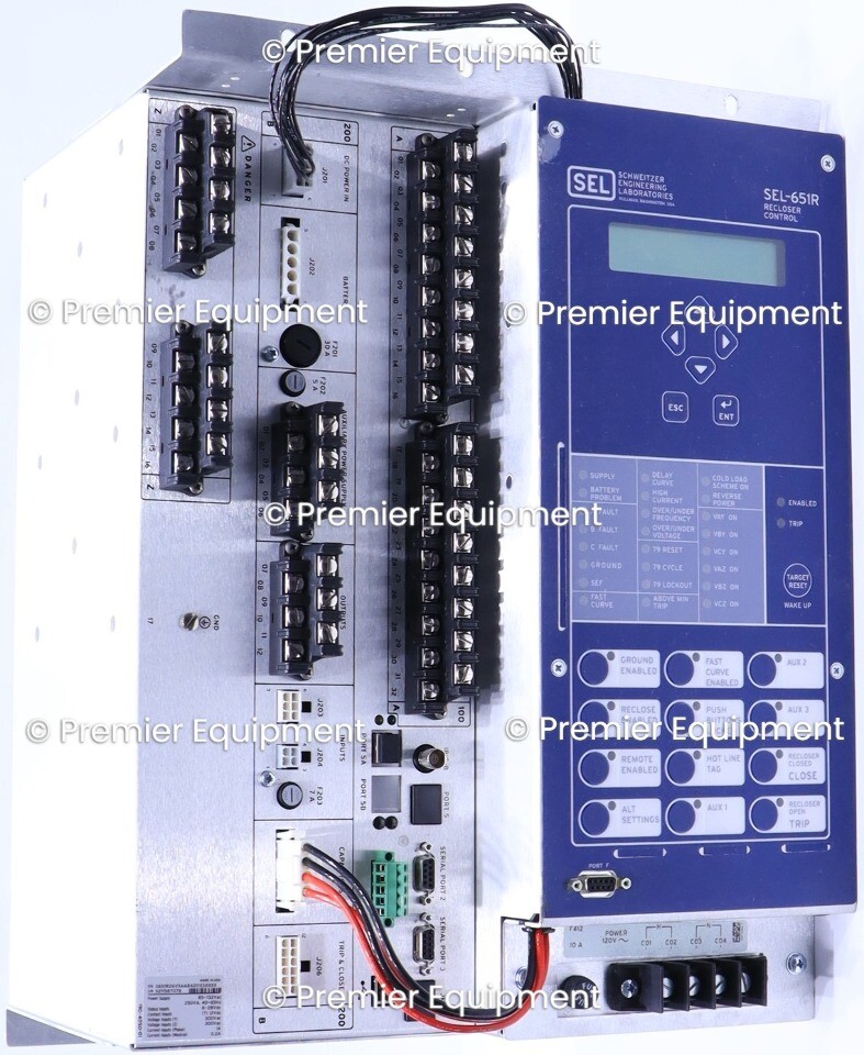 SEL SEL-651R 0651R26VXAA8AD11X3XXXX RECLOSER CONTROL | eBay