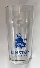 Einstok Olgerd Viking Craft Beer Nonic Pint Glass Nordic Warrior Loki Odin
