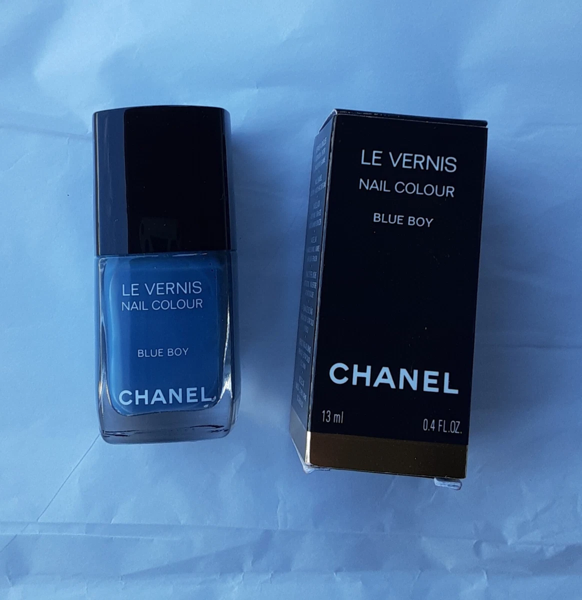 CHANEL Blue Boy Nail Polish Les Jeans de Chanel Fashion s Night
