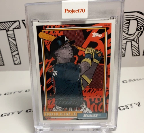 Ronald Acuna Jr. 2021 Topps Project 70 #834 🔥 Morning Breath 🔥 Atlanta Braves