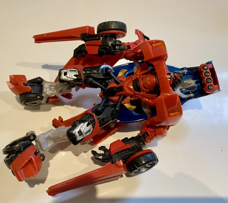 SIDESWIPE Movie 2010 Transformers Hasbro Deluxe class DOTM - Image 2 of 2