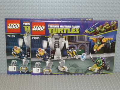 LEGO  Ninja Turtles Bauanleitung 79105 Baxter Robot Rampage instruction B2952