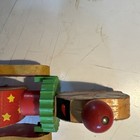 Fisher Price Squeaky the Clown Pull Toy Wood Wooden Vintage — photo 7