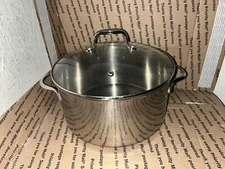 Letang & Remy 6Qt Stock Pot Stainless Copper Core cookware W/ Lid, Not Original