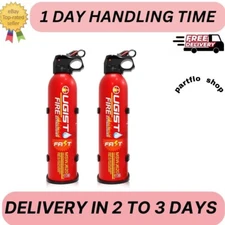 4 In1 Fire Extinguisher with Mount Fire Extinguishers for the House(2 PACKS)