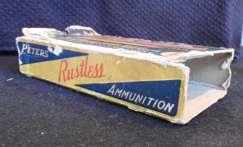 EMPTY BOX Peters Rustless-Gildkote .32 Winchester Special 1894 Rifle Soft Point - Image 3 of 4