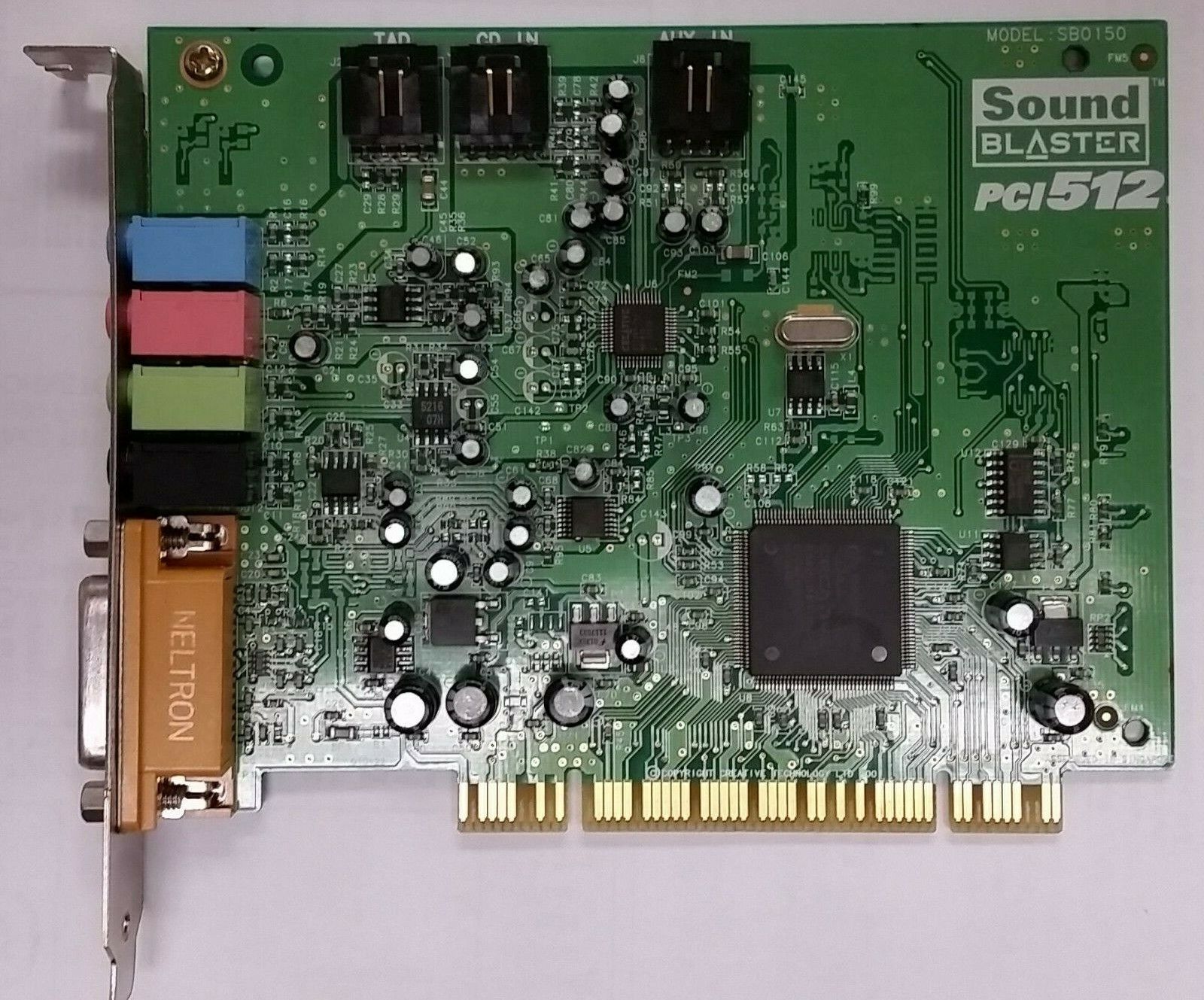 Creative Sound Blaster PCI512 Sound Card SB0150, Refurbished